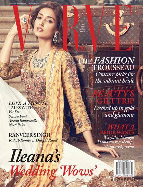 Ileana D Cruz featured on the Verve cover from September 2013
