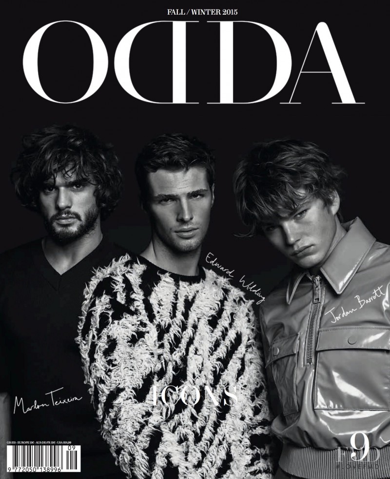  Marlon Teixeira, Edward Wilding & Jordan Barrett featured on the Odda cover from September 2015