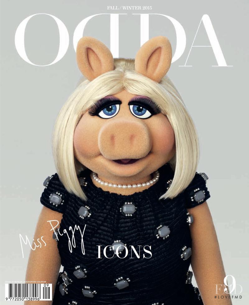Miss Piggy featured on the Odda cover from September 2015