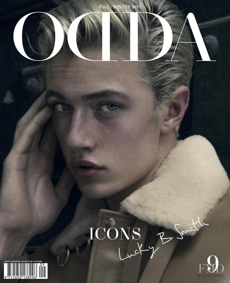 Lucky Blue Smith featured on the Odda cover from September 2015