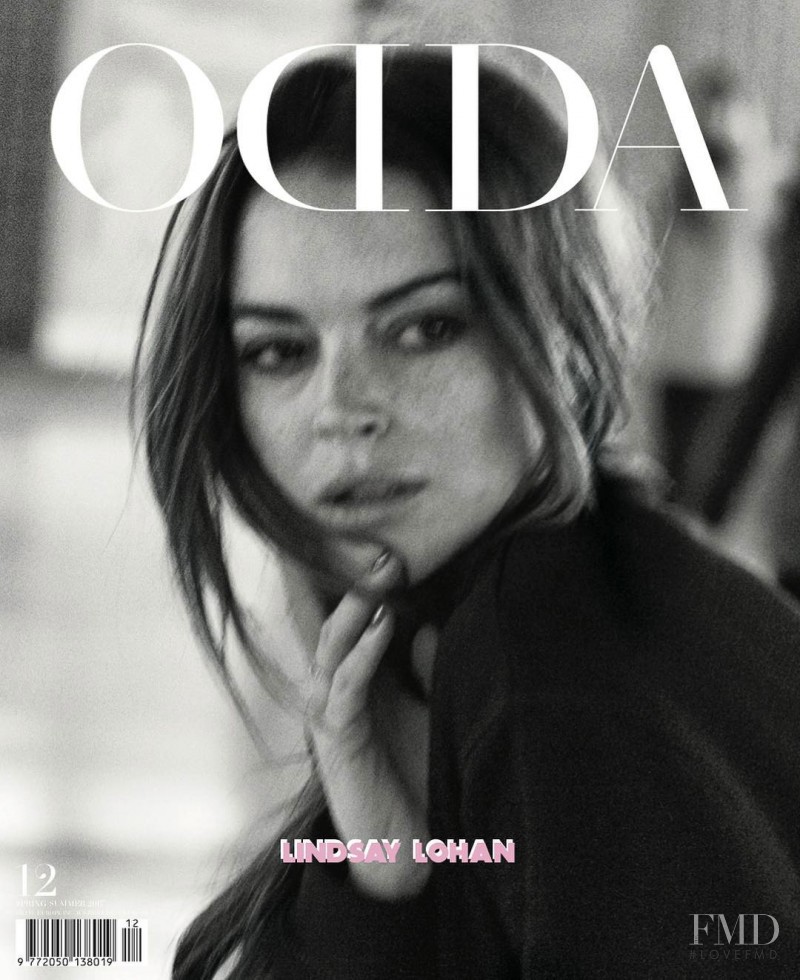 Lindsay Lohan featured on the Odda cover from February 2017