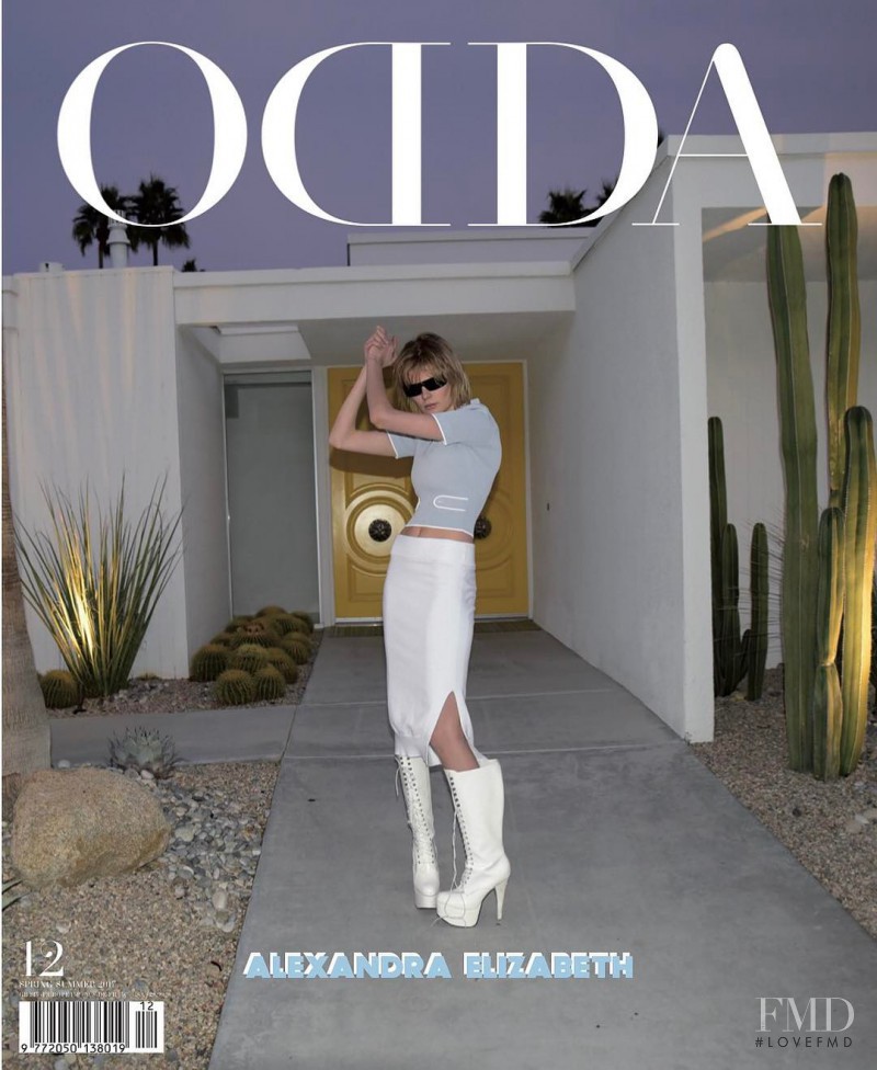 Alexandra Elizabeth Ljadov featured on the Odda cover from February 2017