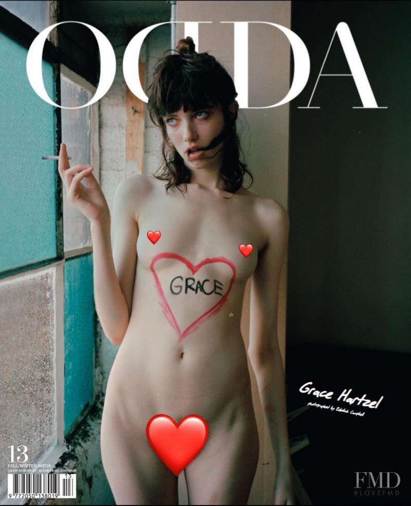 Grace Hartzel featured on the Odda cover from September 2017