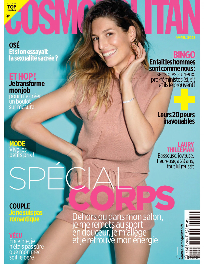  featured on the Cosmopolitan France cover from April 2021