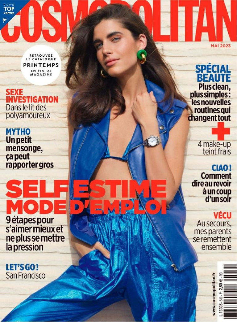  featured on the Cosmopolitan France cover from May 2023