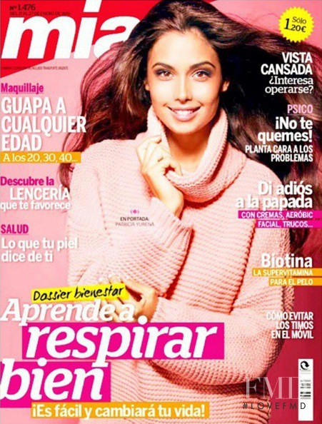 Patricia Rodriguez featured on the Mia cover from January 2015