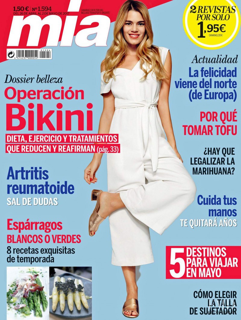 Mirian Perez featured on the Mia cover from April 2017