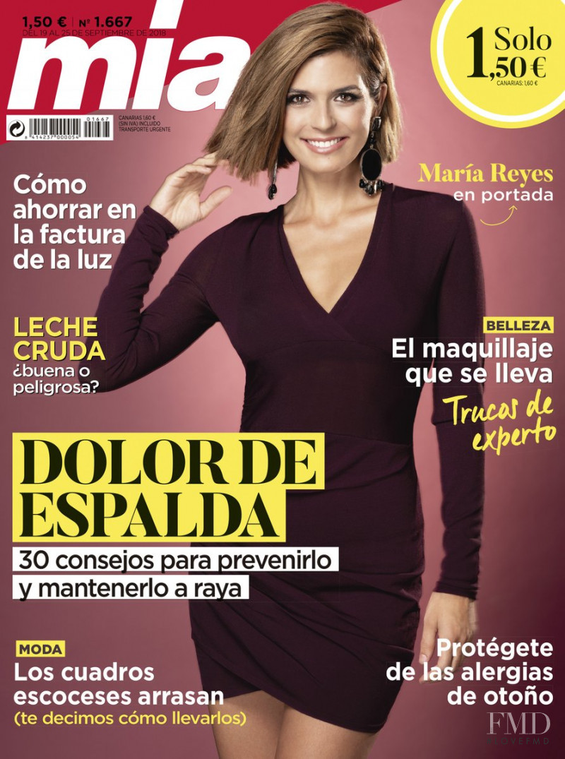 Maria Reyes featured on the Mia cover from September 2018