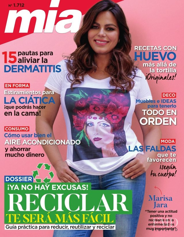 Marisa Jara featured on the Mia cover from July 2019