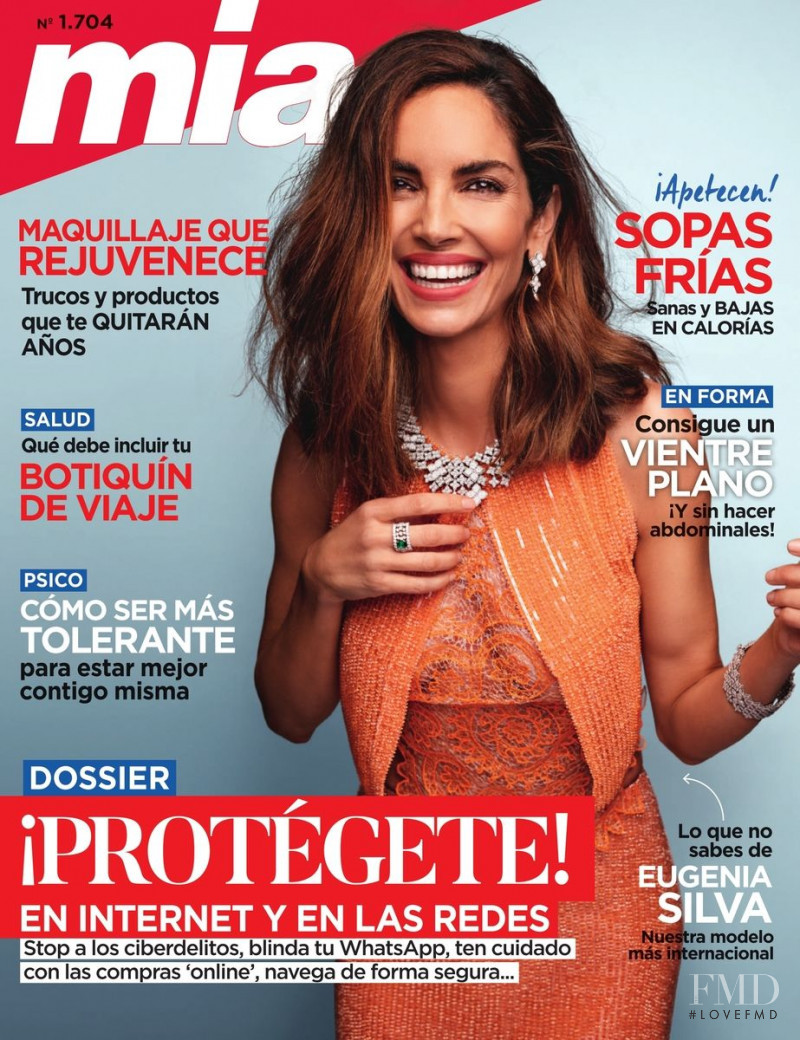 Eugenia Silva featured on the Mia cover from June 2019