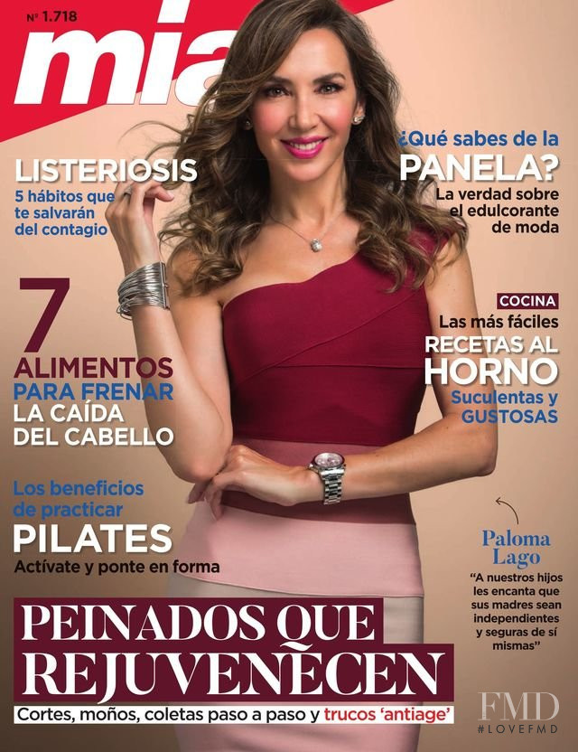 Paloma Lago featured on the Mia cover from September 2019
