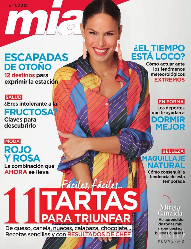 Mireia Canalda featured on the Mia cover from September 2019