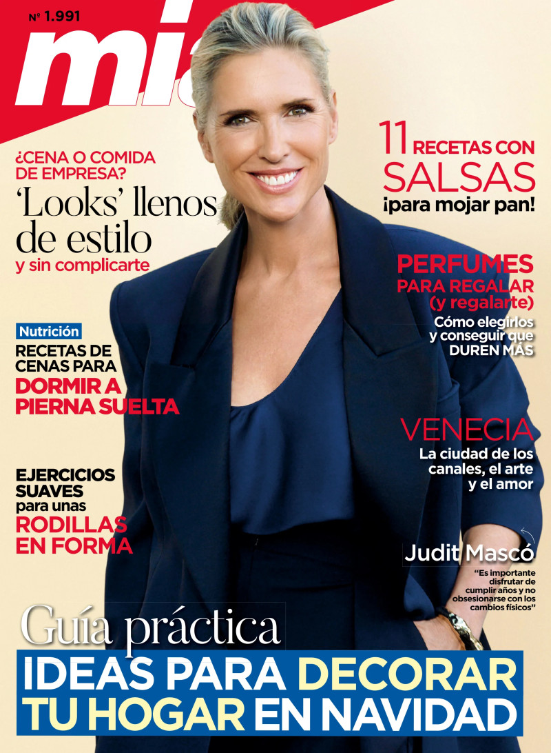 Judit Masco featured on the Mia cover from December 2024