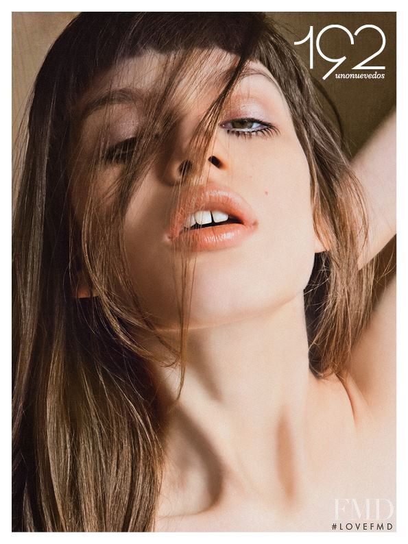 Barbara Maldonado featured on the Revista 192 cover from February 2013