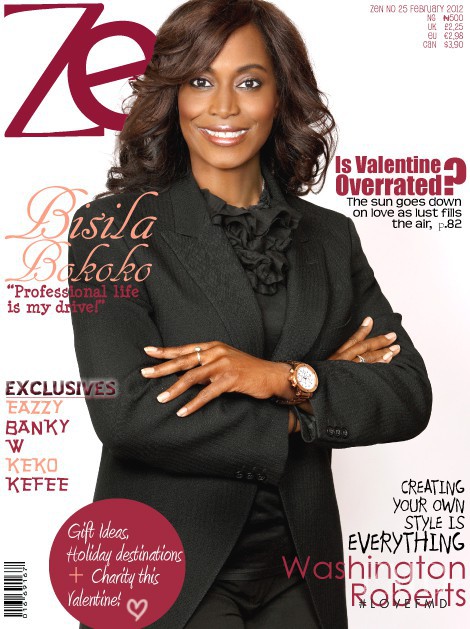  featured on the Zen Magazine Africa cover from February 2012