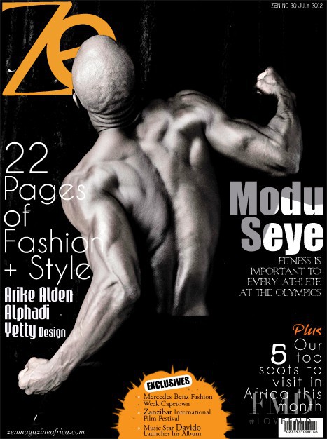 featured on the Zen Magazine Africa cover from July 2012