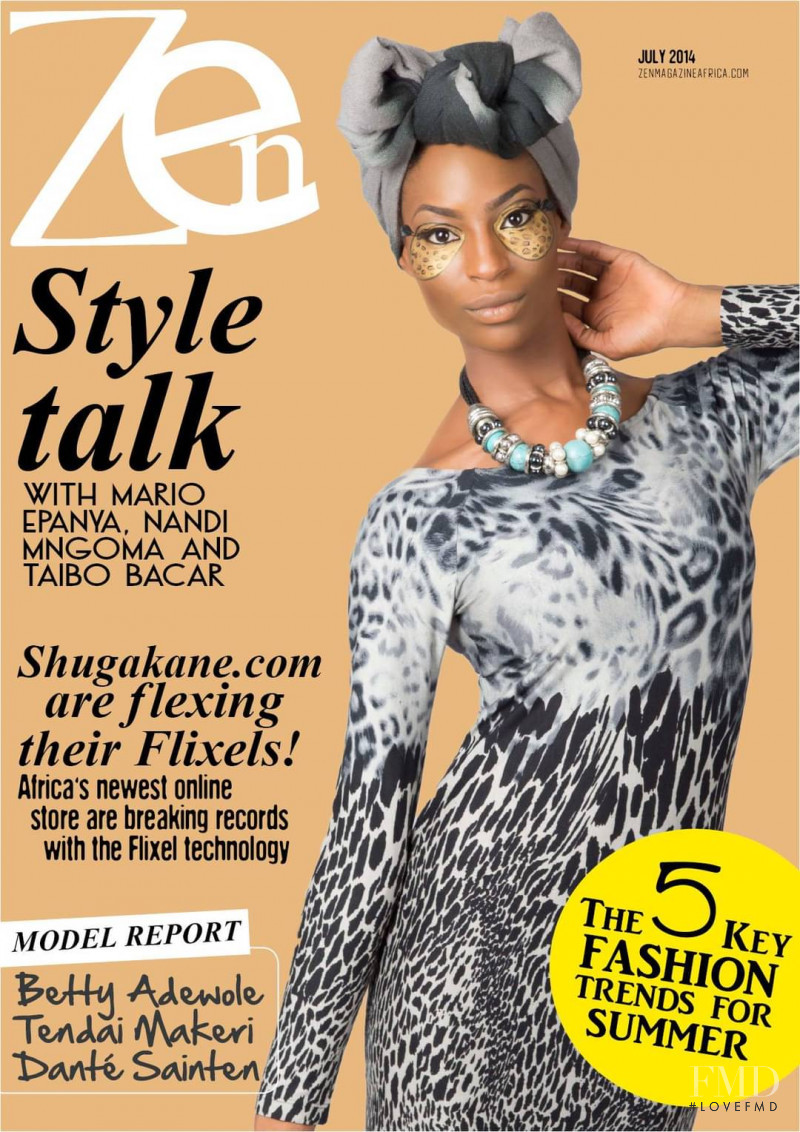 Nneka Edozien featured on the Zen Magazine Africa cover from July 2014