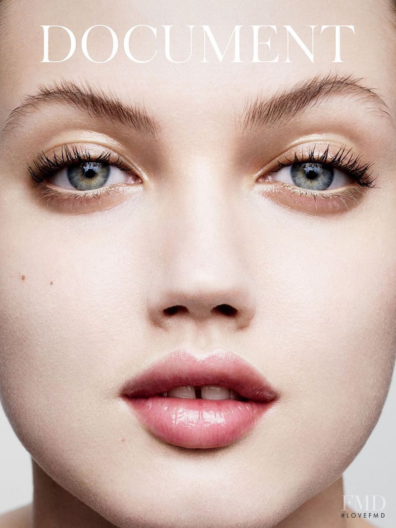 Lindsey Wixson featured on the Document Journal cover from March 2013