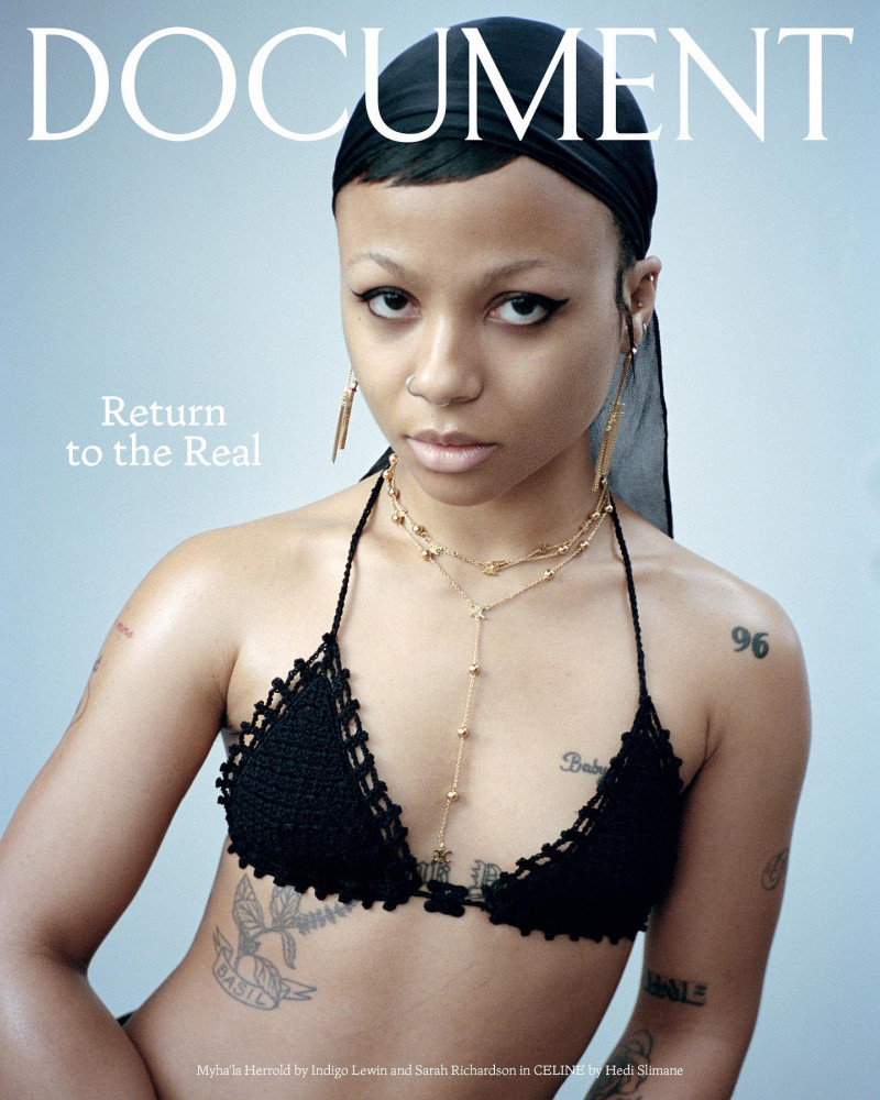  featured on the Document Journal cover from February 2023