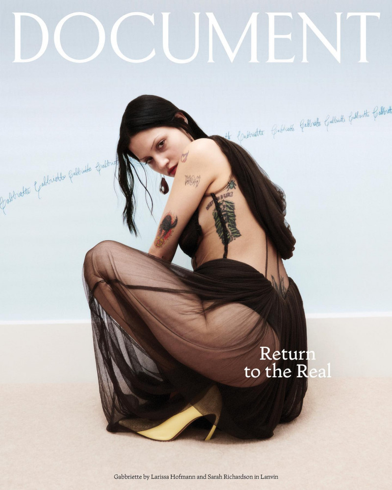  featured on the Document Journal cover from February 2023