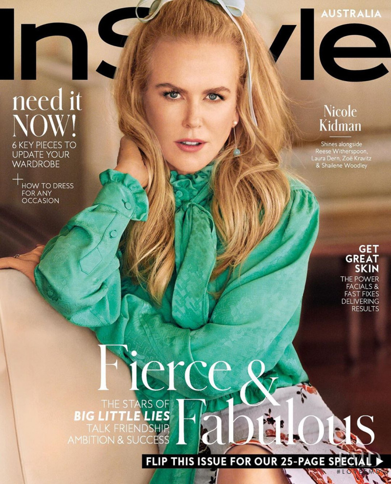  featured on the InStyle Australia cover from July 2019