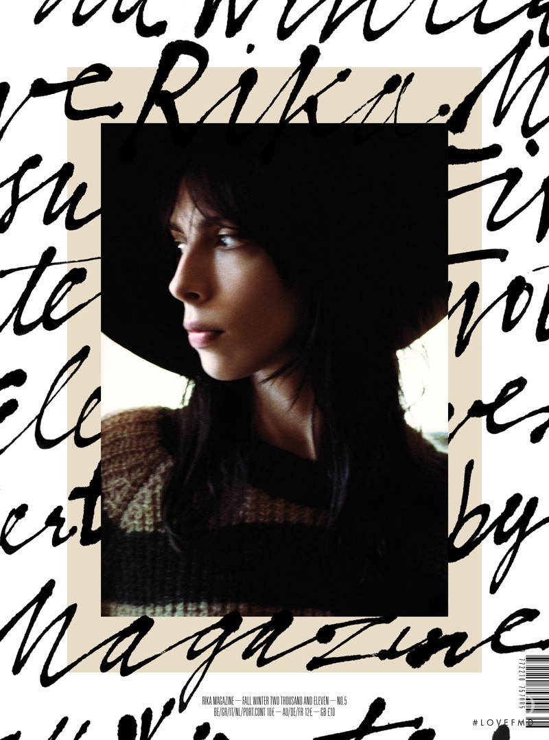 Jamie Bochert featured on the Rika cover from September 2011