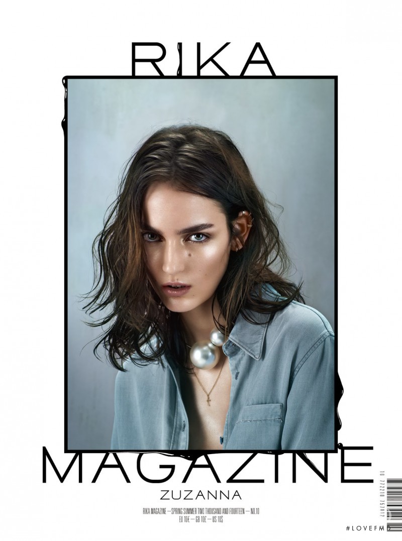 Zuzanna Bijoch featured on the Rika cover from March 2014