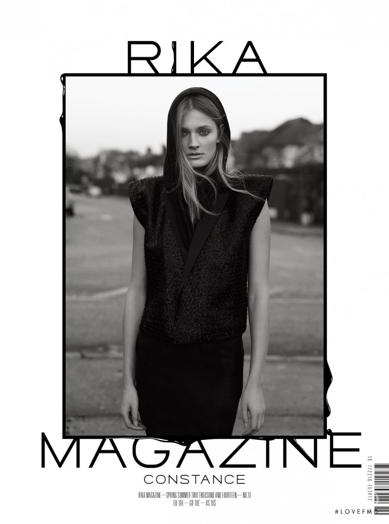 Constance Jablonski featured on the Rika cover from March 2014