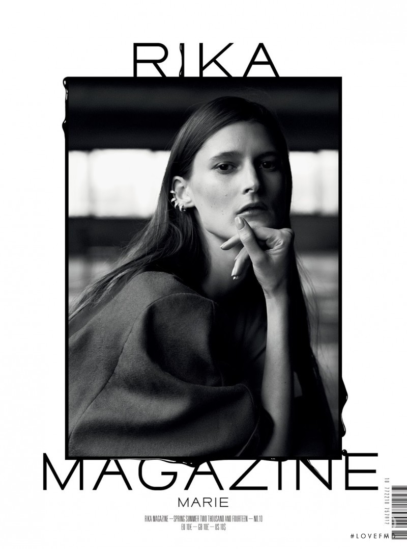 Marie Piovesan featured on the Rika cover from March 2014
