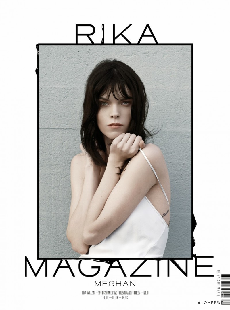 Meghan Collison featured on the Rika cover from March 2014