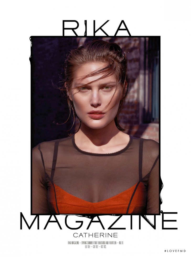 Catherine McNeil featured on the Rika cover from March 2014