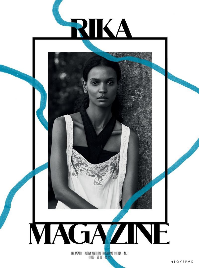 Liya Kebede featured on the Rika cover from September 2014