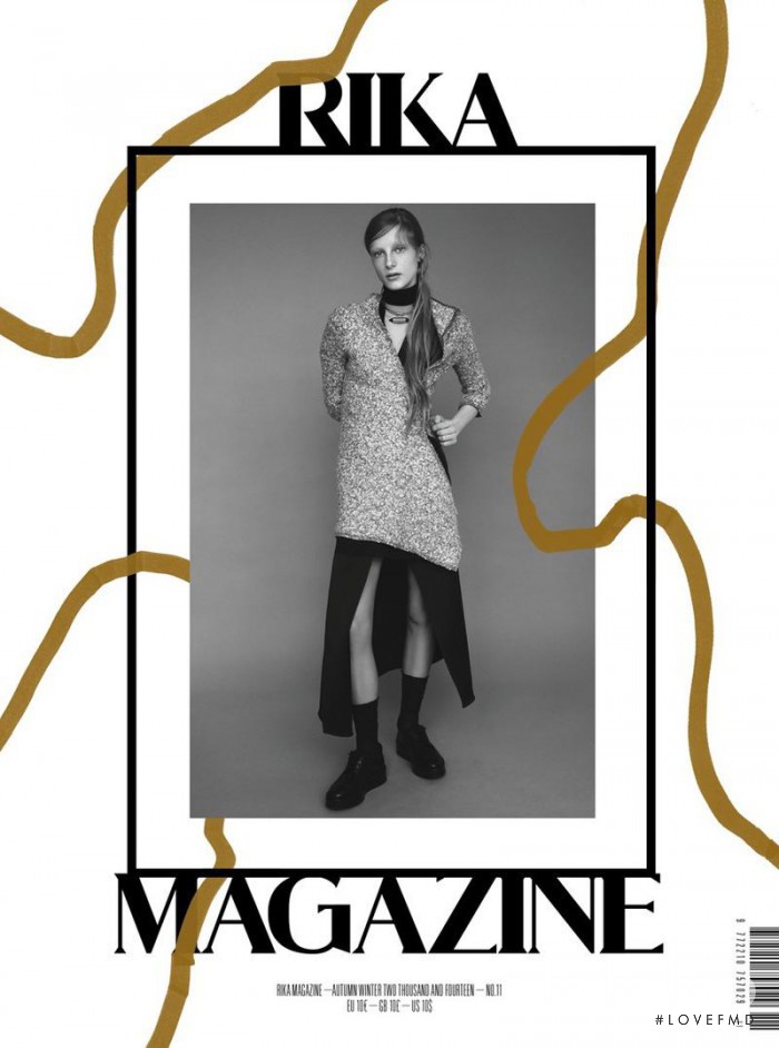 Olympia Campbell featured on the Rika cover from September 2014