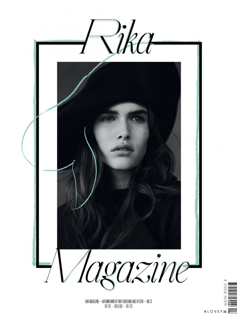 Vanessa Moody featured on the Rika cover from September 2015