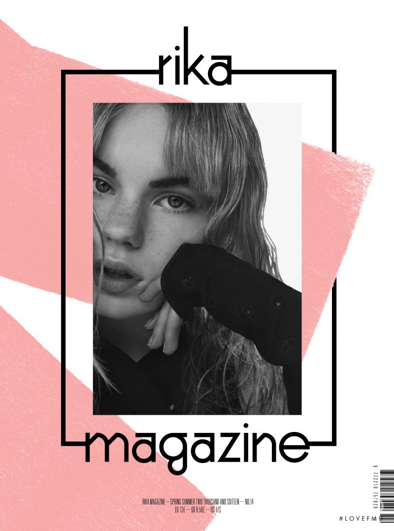 Estella Boersma featured on the Rika cover from February 2016
