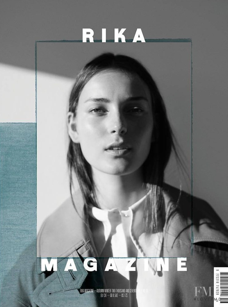 Julia Bergshoeff featured on the Rika cover from September 2017