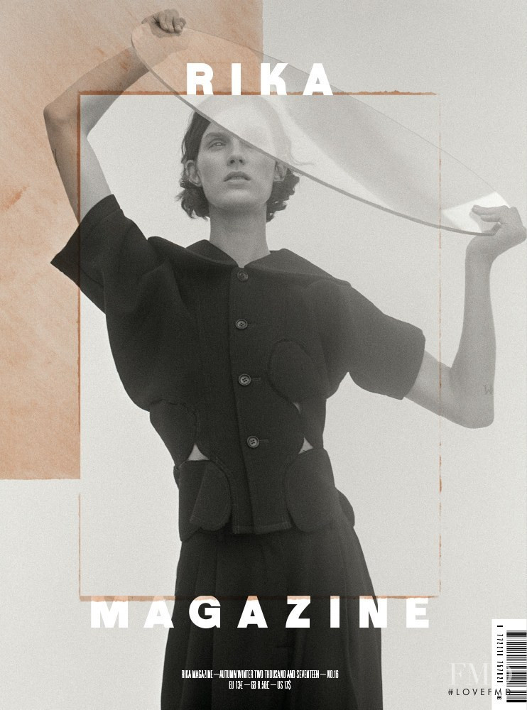 Marte Mei van Haaster featured on the Rika cover from September 2017