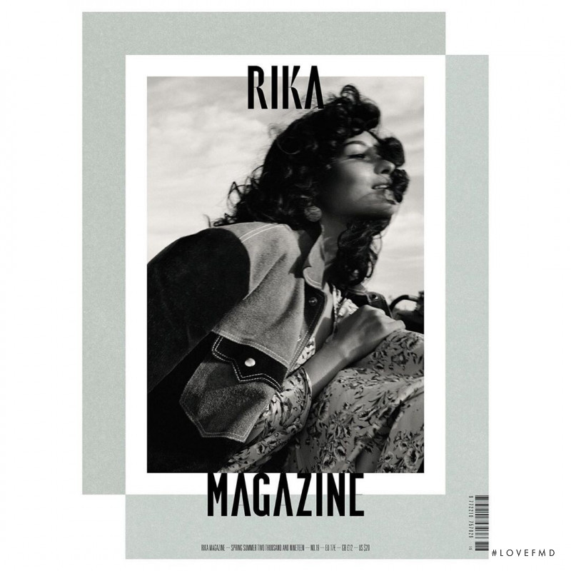 Grace Elizabeth featured on the Rika cover from May 2019