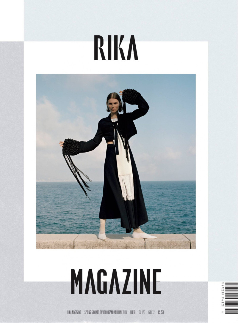 Giedre Dukauskaite featured on the Rika cover from May 2019