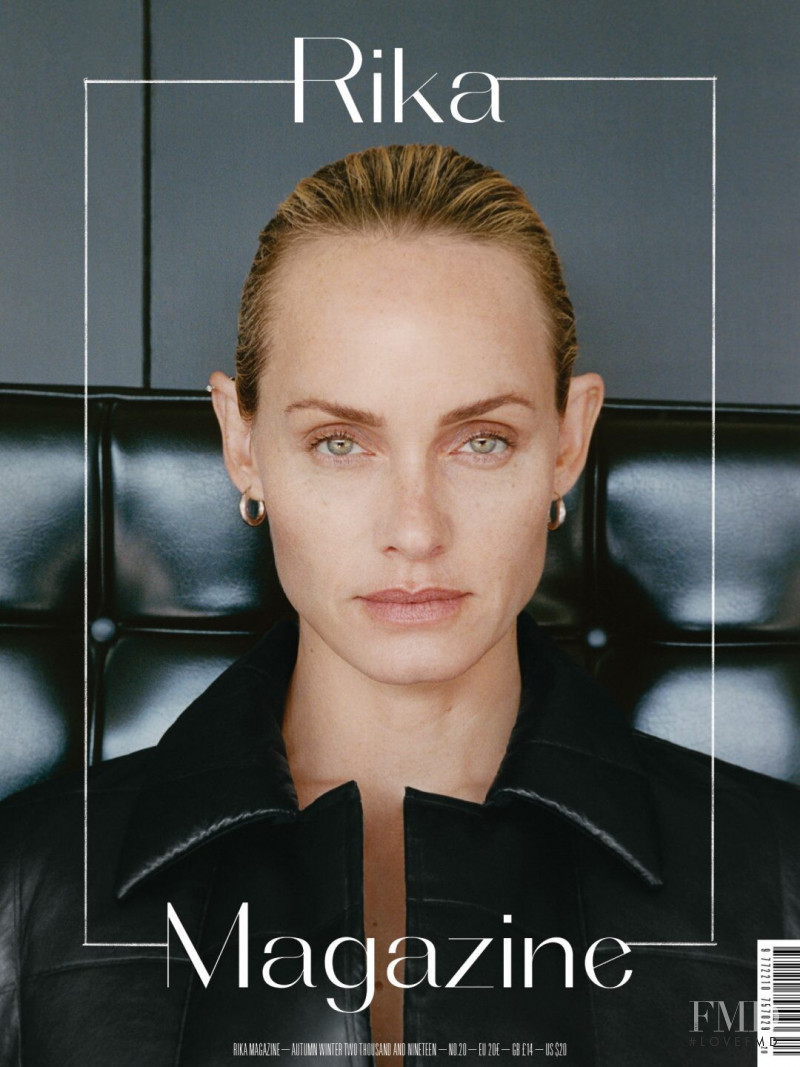 Amber Valletta featured on the Rika cover from January 2020