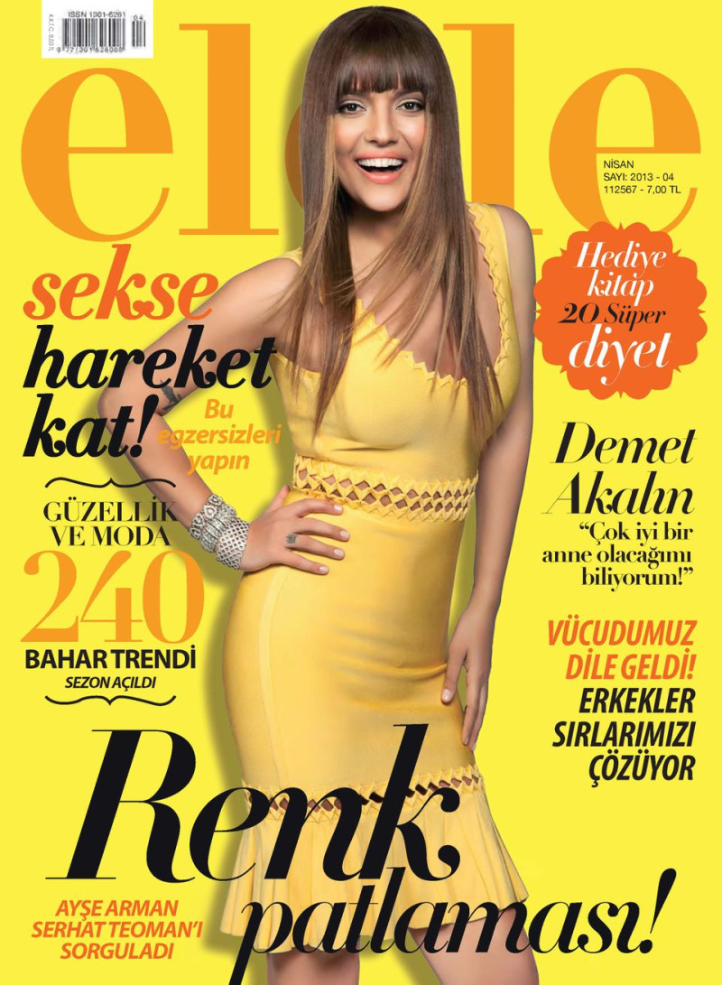  featured on the Elele Turkey cover from April 2013