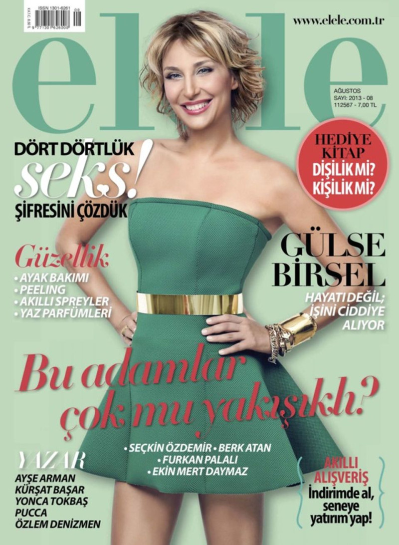  featured on the Elele Turkey cover from August 2013