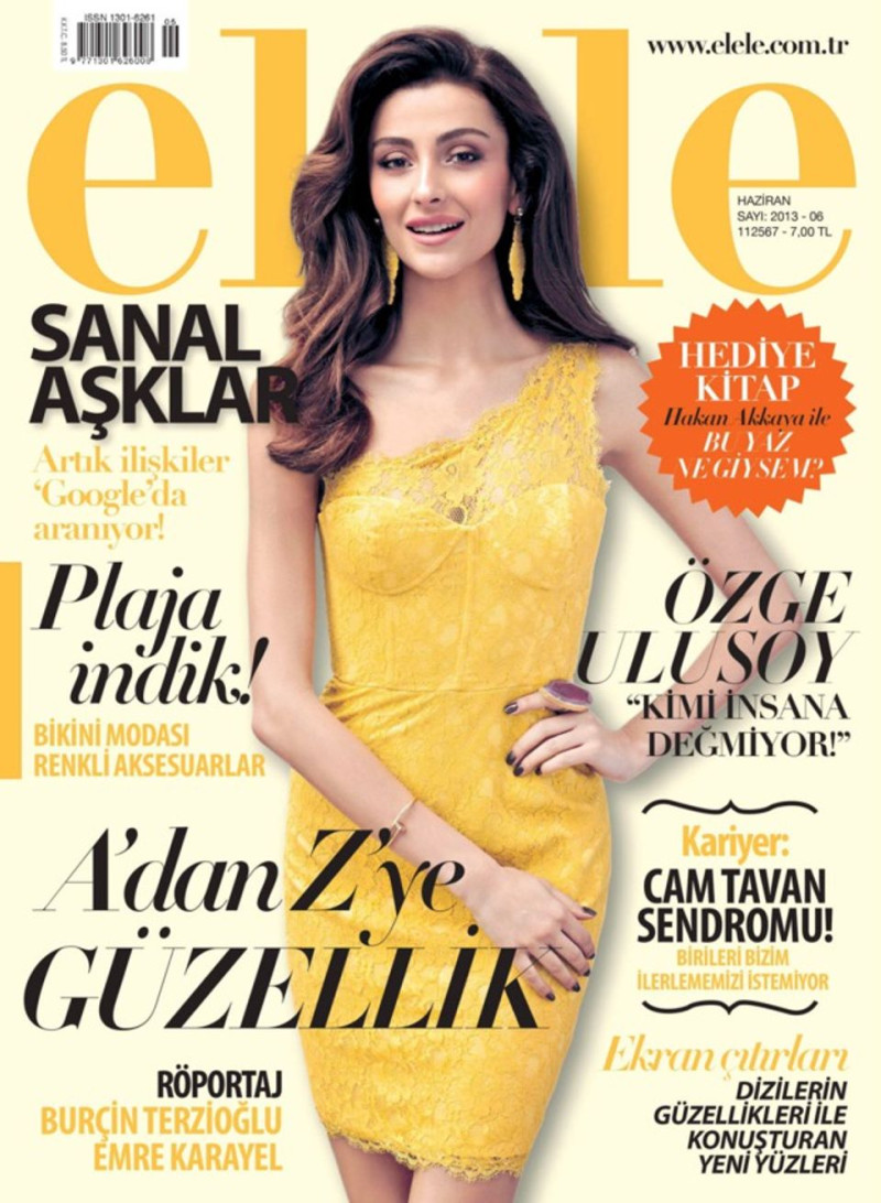  featured on the Elele Turkey cover from June 2013