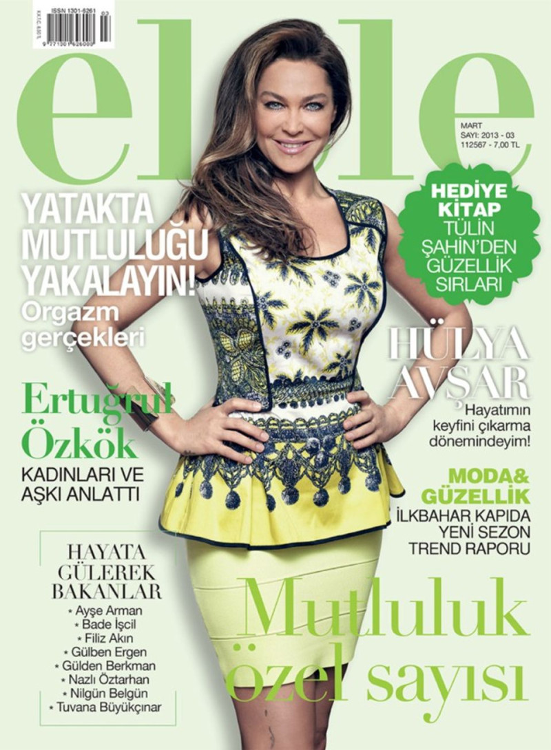  featured on the Elele Turkey cover from March 2013