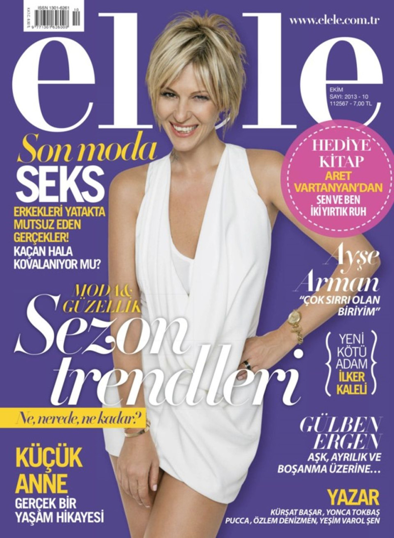  featured on the Elele Turkey cover from October 2013