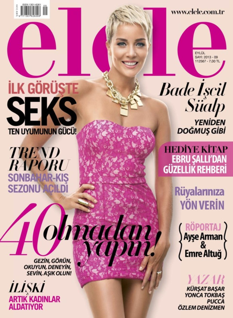  featured on the Elele Turkey cover from September 2013