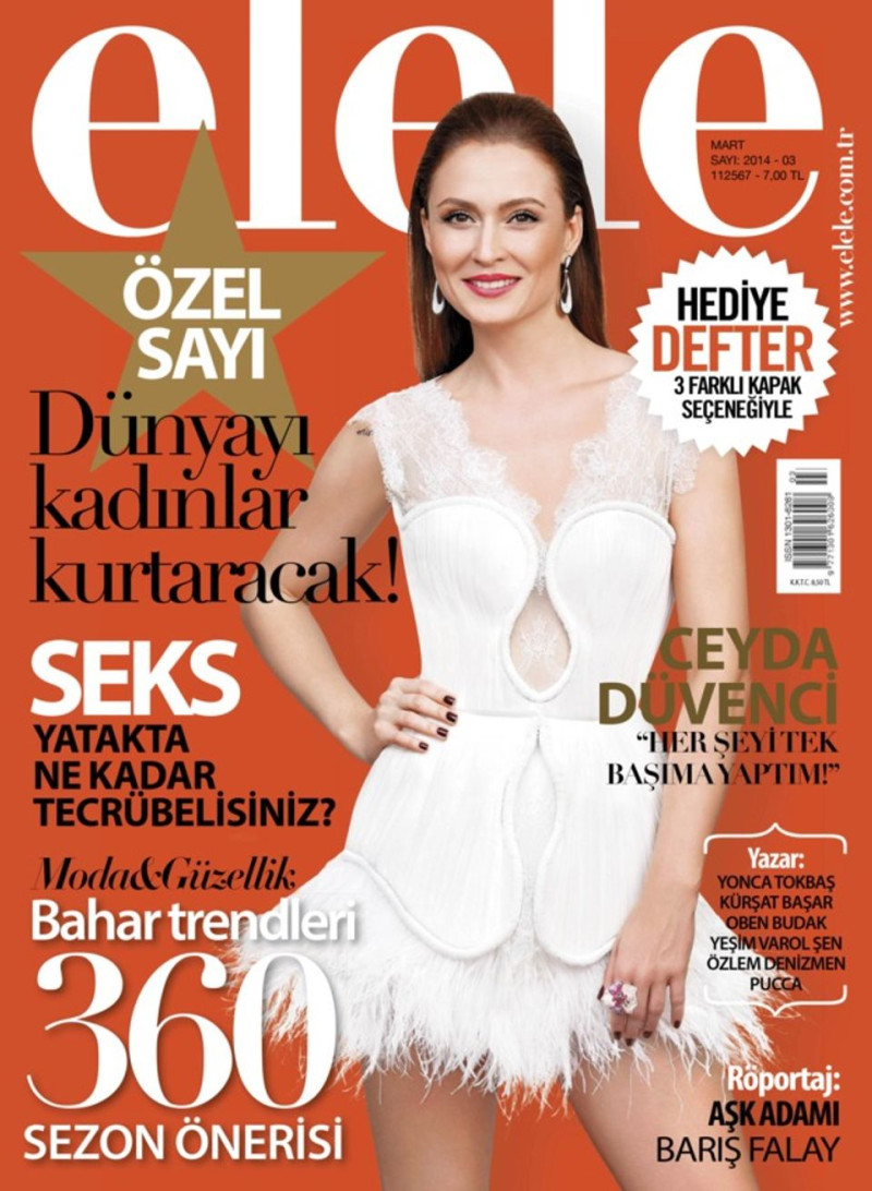  featured on the Elele Turkey cover from March 2014