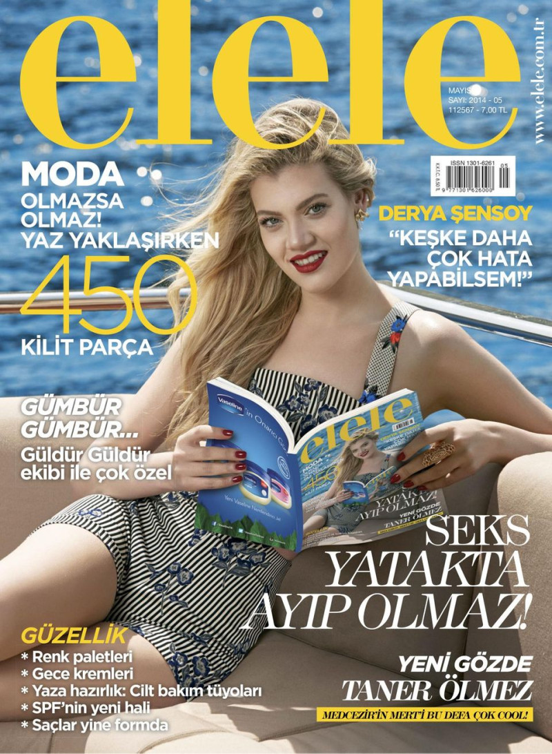  featured on the Elele Turkey cover from May 2014