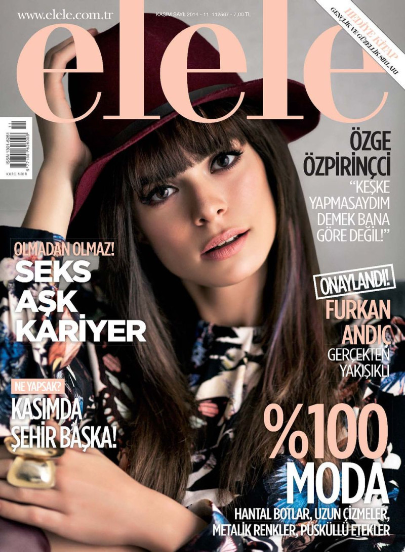  featured on the Elele Turkey cover from November 2014