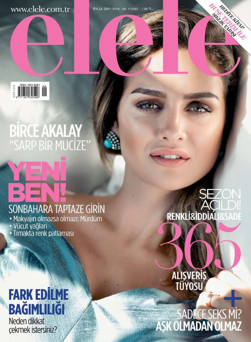  featured on the Elele Turkey cover from September 2014